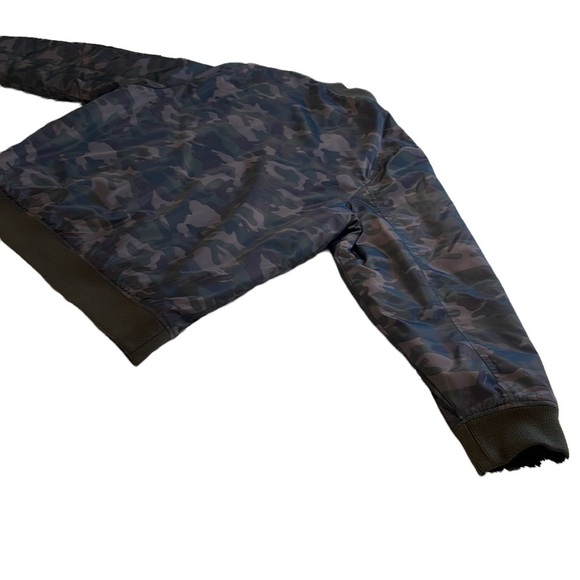 Champion Camo Print Bomber Jacket With Orange Lining - Size XL - Picture 7 of 12